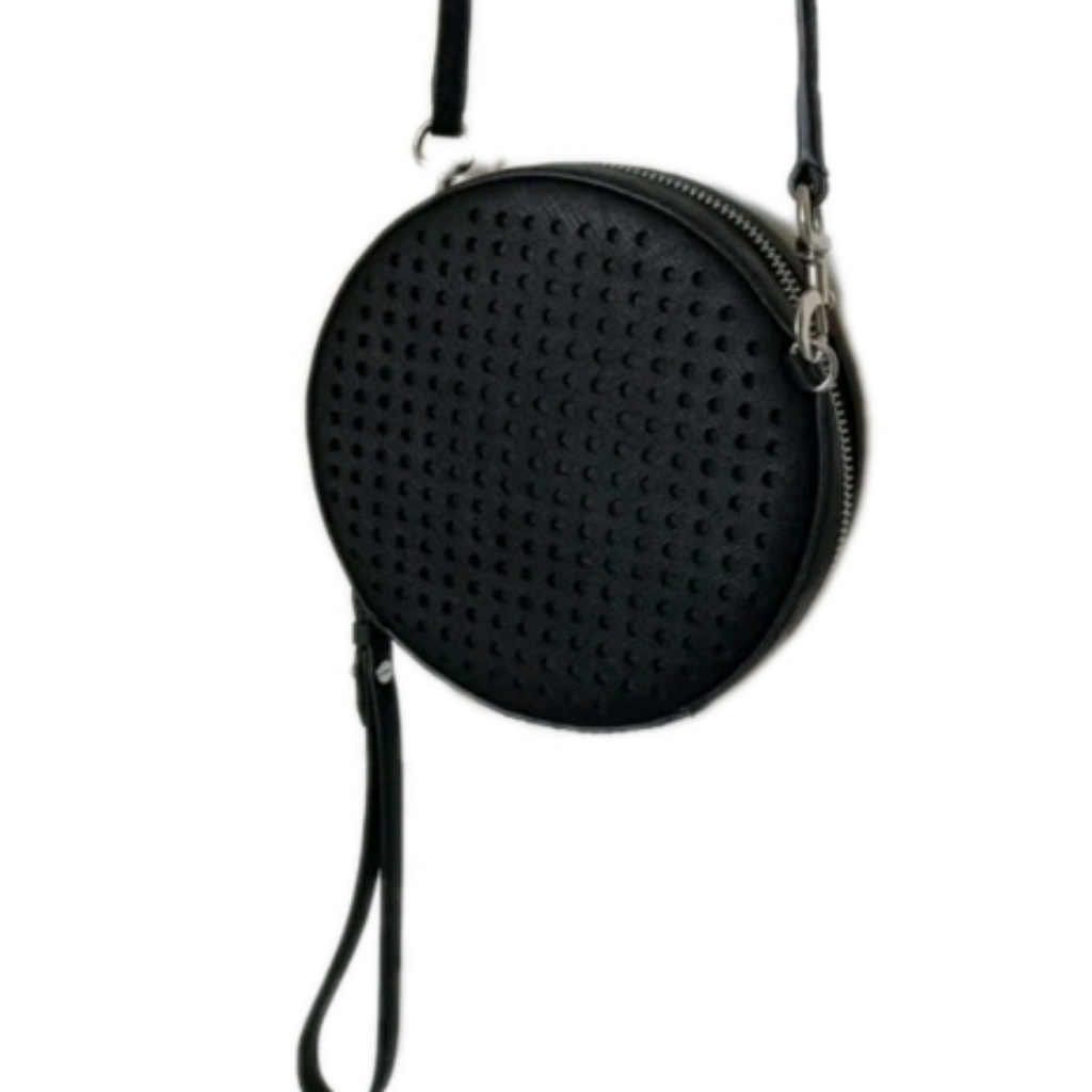 Euc Rebecca Minkoff Round Rachel Crossbody Wristlet Bag
